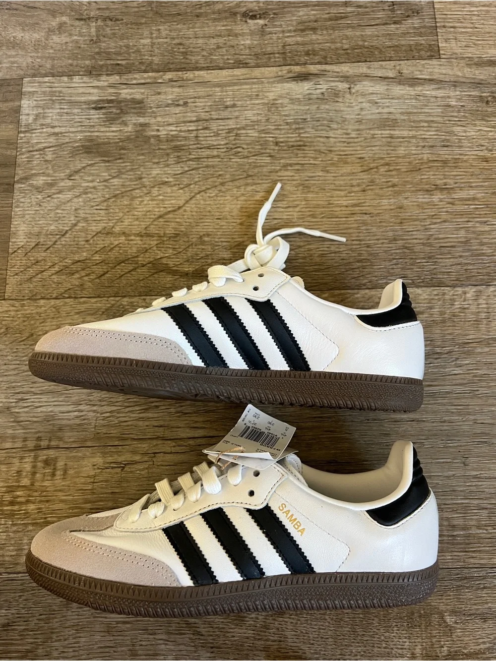 Adidas Samba OG in Cloud White Core Black Gum